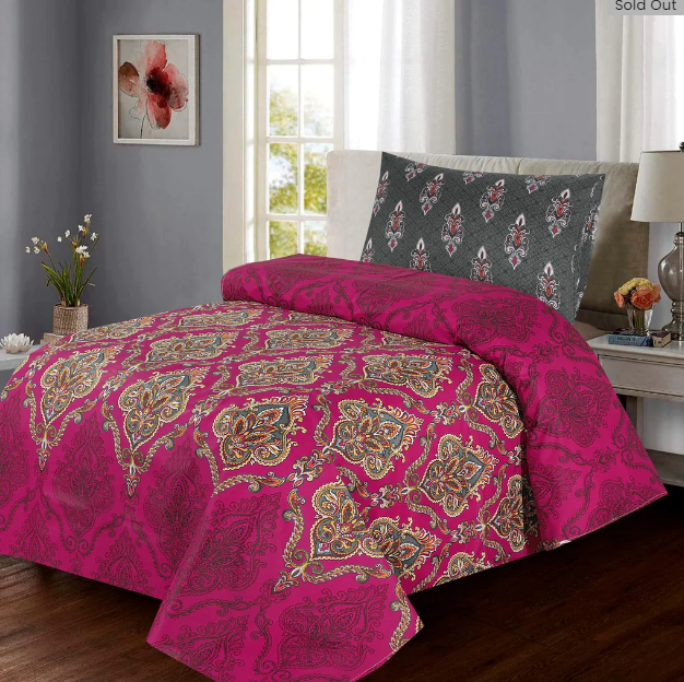 INDICI SINGLE BEDSHEET SET - 1 Sheet 1 Pillow cover