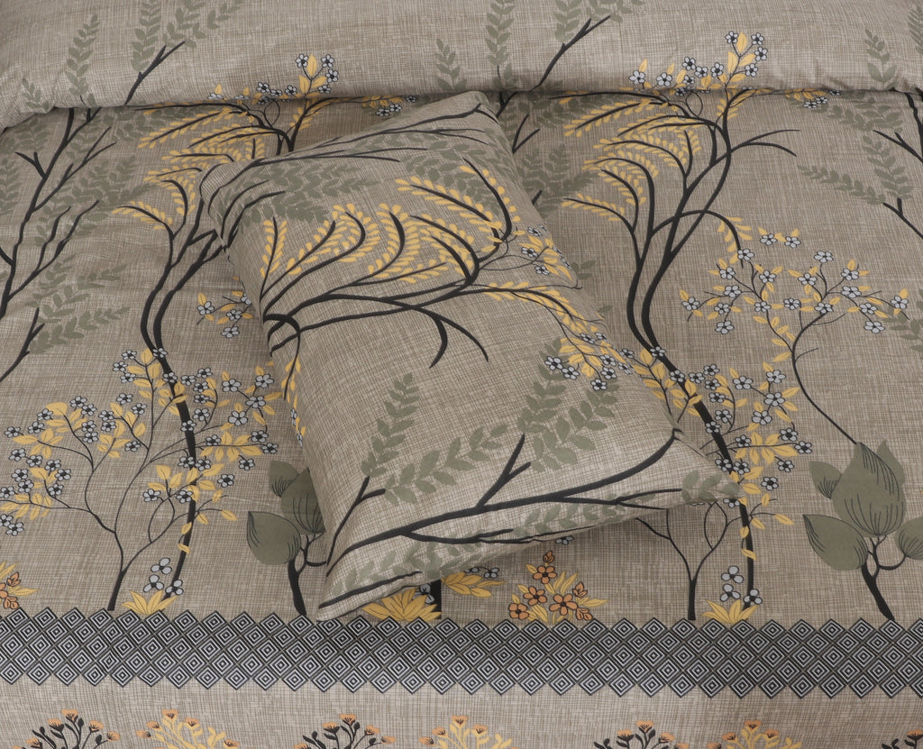 Ivra 3PC- King Size Bedsheet