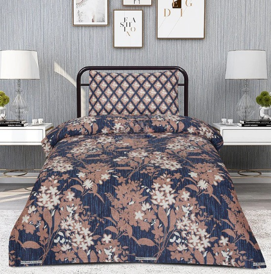 LAUREL SINGLE BEDSHEET SET - 1 Sheet 1 Pillow Cover