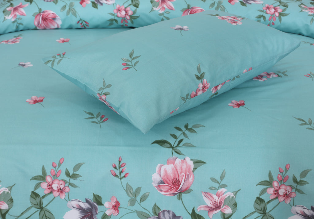 Shisler 3PC- King Size Bedsheet