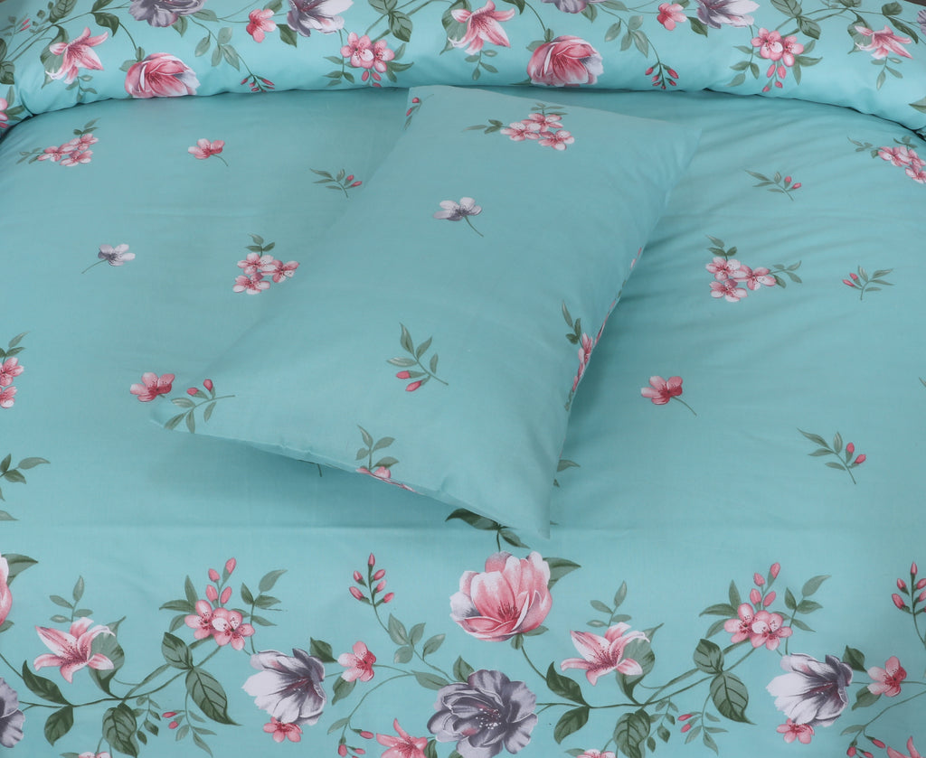 Shisler 3PC- King Size Bedsheet