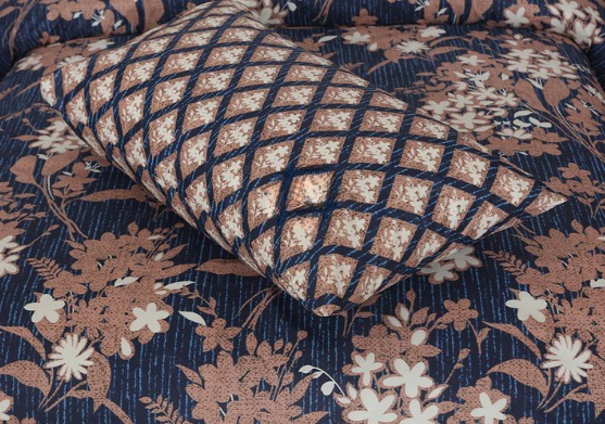 Abadem -7pc Summer Comforter Set. ( Light Filling)