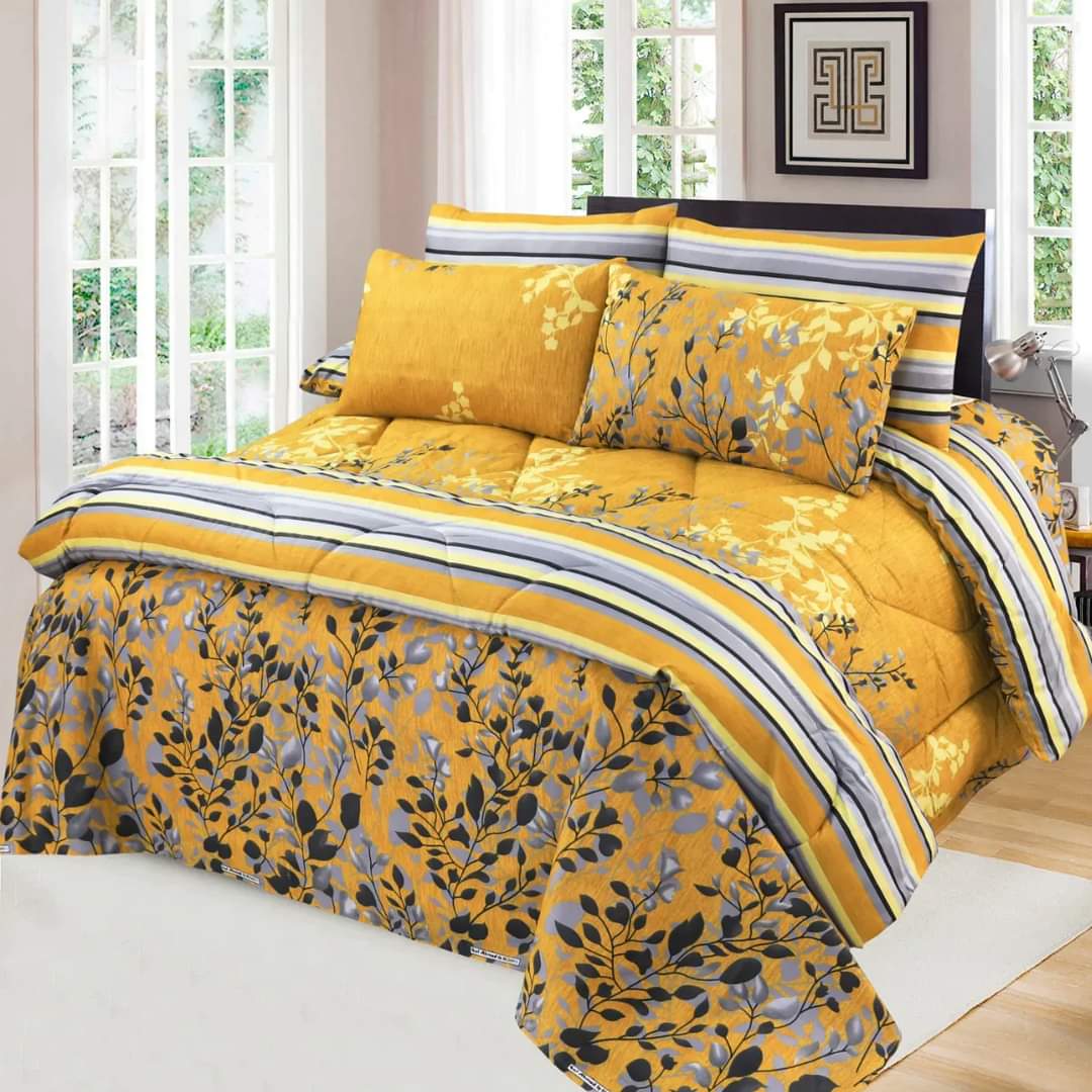 6pc Winter Razai Set (Heavy Filling).