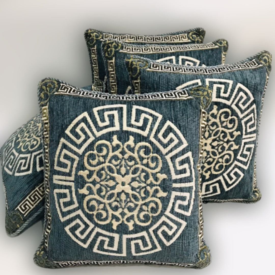 5Pc VELVET JACQUARD 𝑪𝑼𝑺𝑯𝑰𝑶𝑵 𝑪𝑶𝑽𝑬𝑹