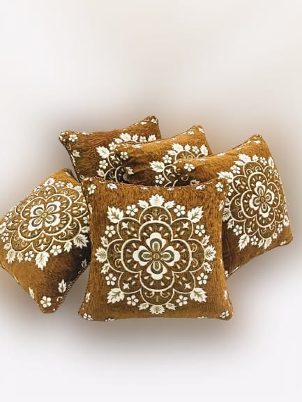 5pc VELVET JACQUARD 𝑪𝑼𝑺𝑯𝑰𝑶𝑵 𝑪𝑶𝑽𝑬𝑹