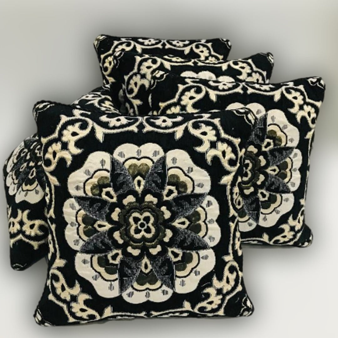5Pc VELVET JACQUARD 𝑪𝑼𝑺𝑯𝑰𝑶𝑵 𝑪𝑶𝑽𝑬𝑹