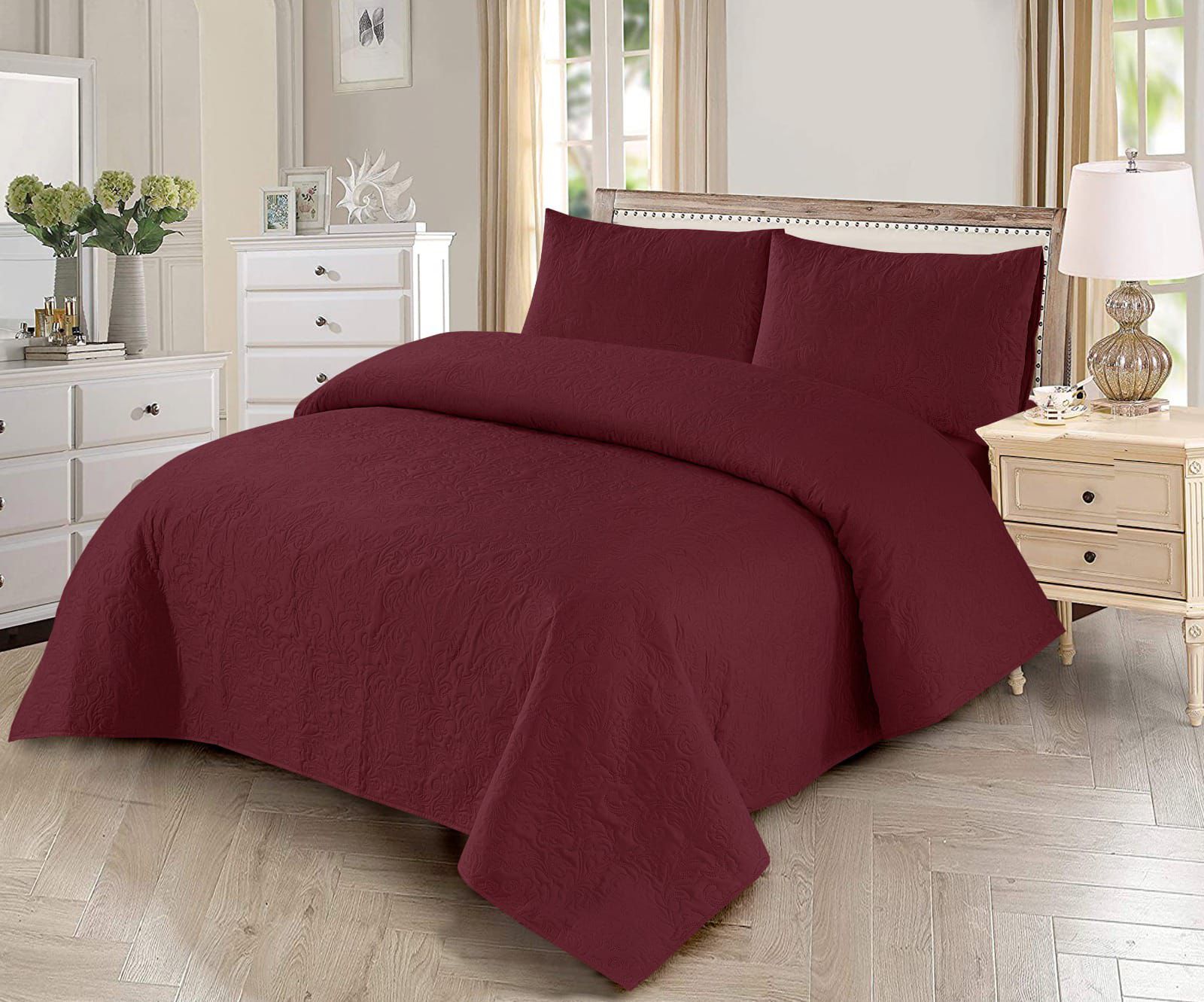 3pcs BEDSPREAD Set (Light Filling)