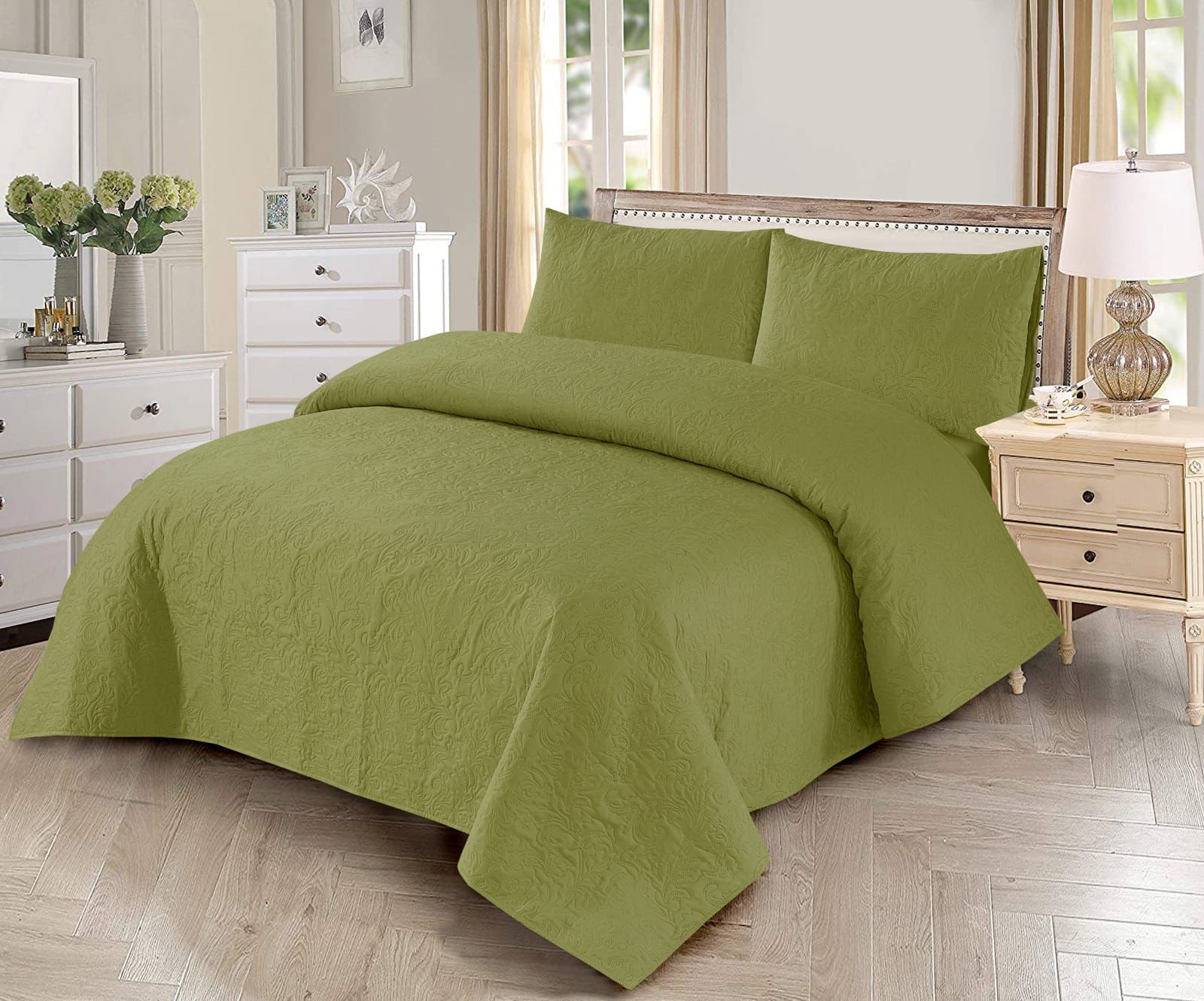 3pcs BEDSPREAD Set (Light Filling)