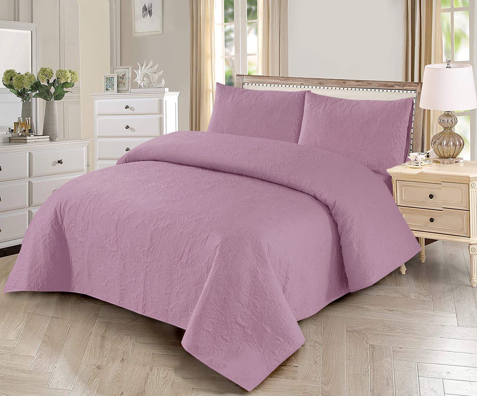 3pcs BEDSPREAD Set (Light Filling)