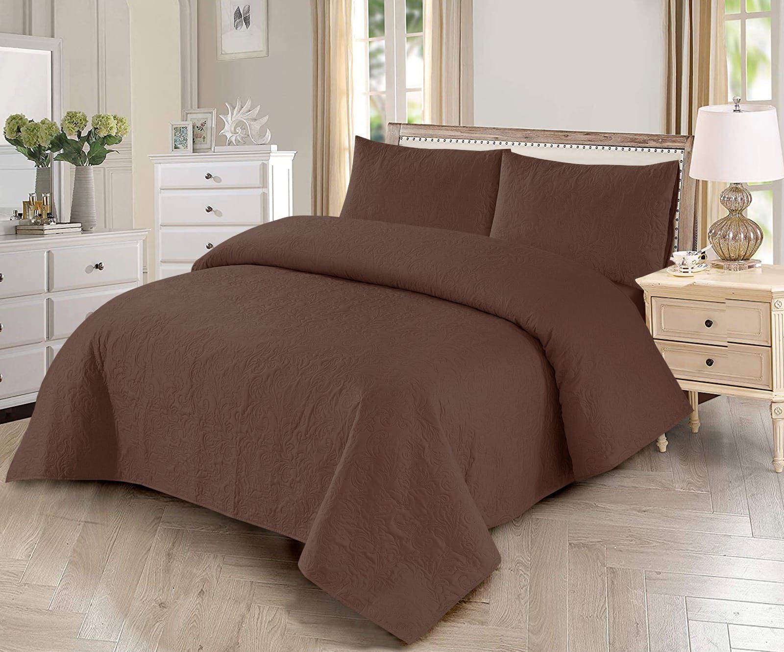 3pcs BEDSPREAD Set (Light Filling)