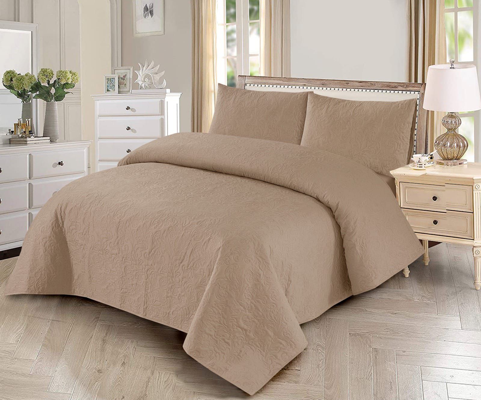3pcs BEDSPREAD Set (Light Filling)