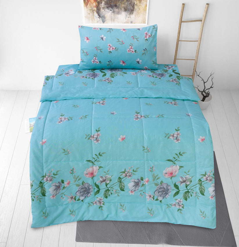 Blast Single Bedsheet Set - 1 Sheet 1 Pillow Cover