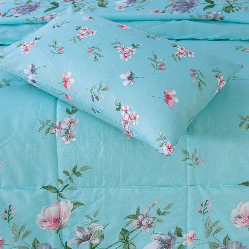 Blast Single Bedsheet Set - 1 Sheet 1 Pillow Cover