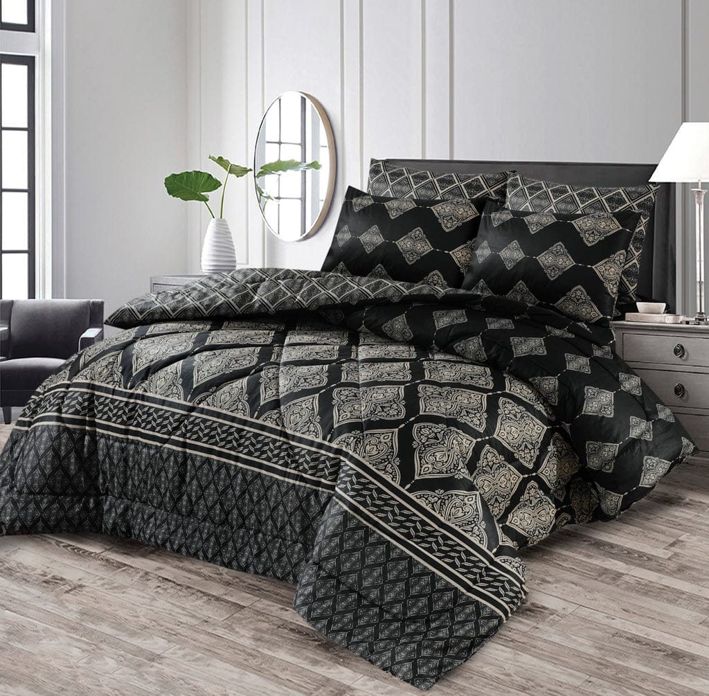 6pc Winter Razai Set (Heavy Filling).