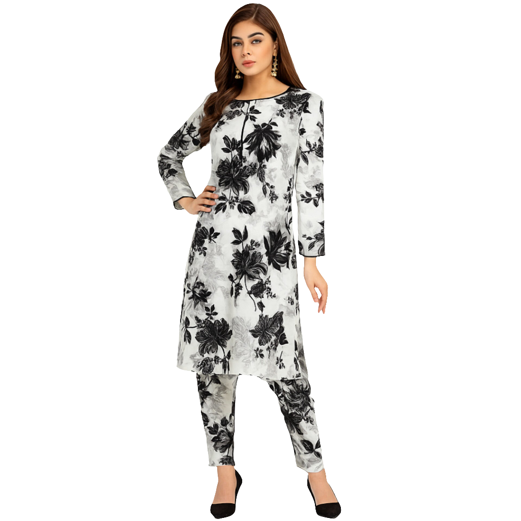 2-PC ALL OVER PRINTED POLO COTTON (SUMMER)