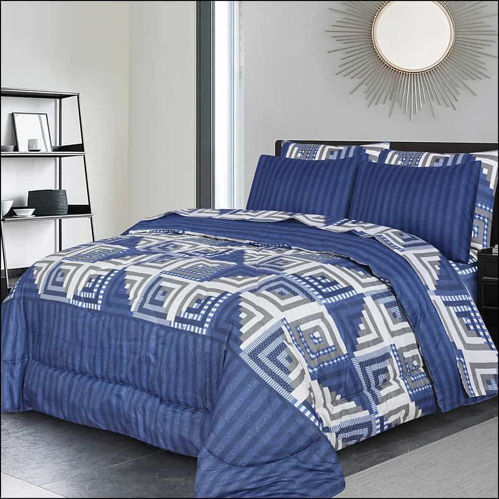 6pc Winter Razai Set (Heavy Filling).