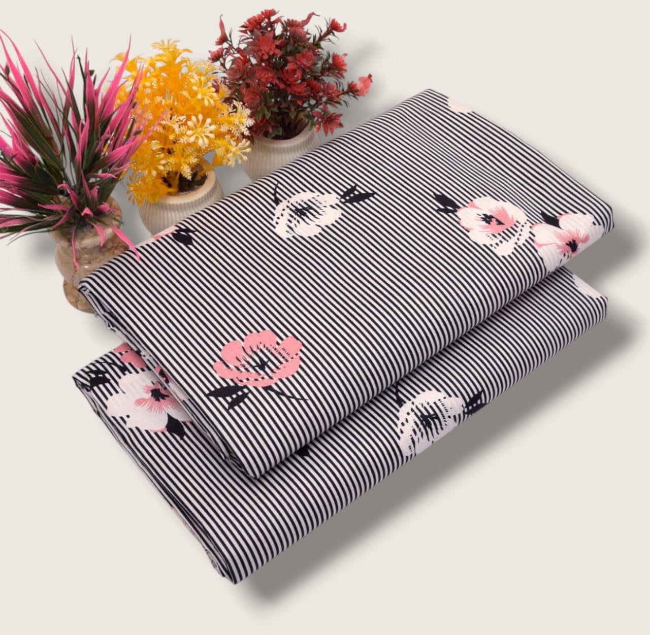 2-PC ALL OVER PRINTED POLO COTTON (SUMMER)