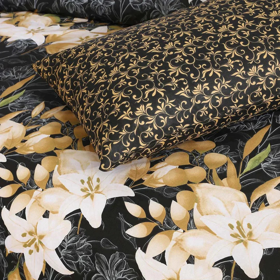 Black Forest-7pc Summer Comforter Set. ( Light Filling)