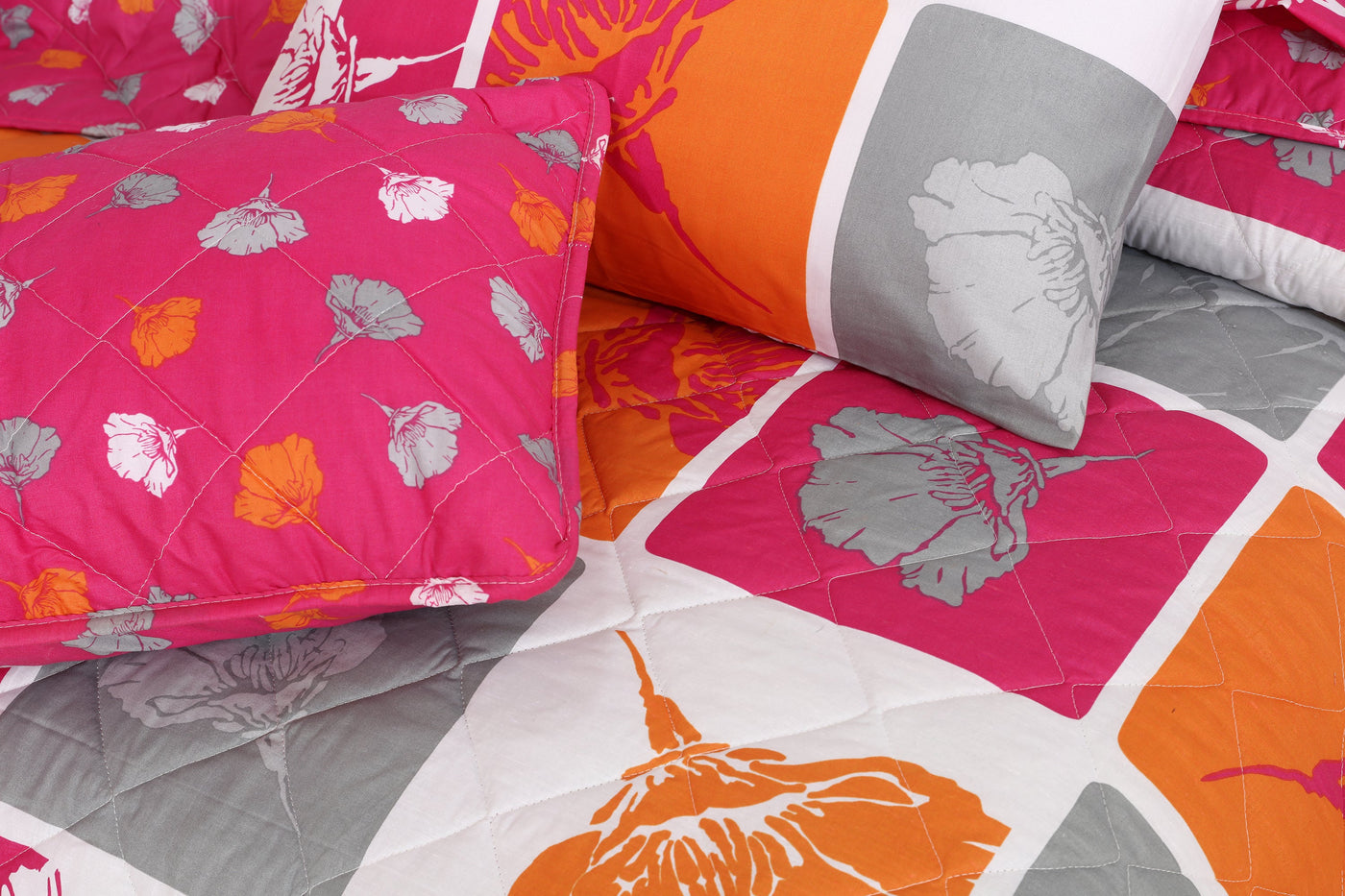 MULTI COLOR 3Pc - BED SHEET SET