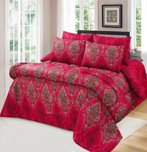 6pc Winter Razai Set (Heavy Filling).