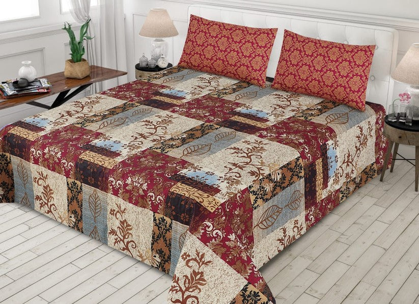 Orange BREAK 3Pc - BED SHEET SET