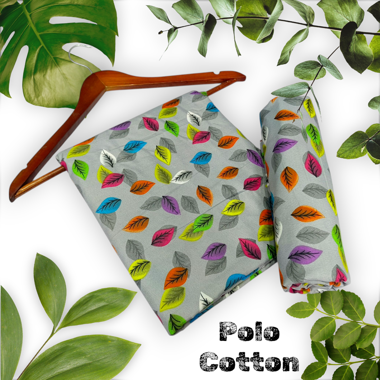 2-PC ALL OVER PRINTED POLO COTTON (SUMMER)