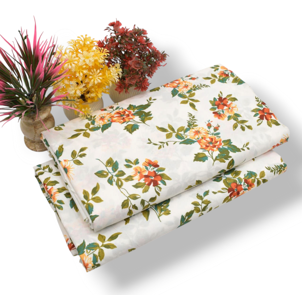 2-PC ALL OVER PRINTED POLO COTTON (SUMMER)