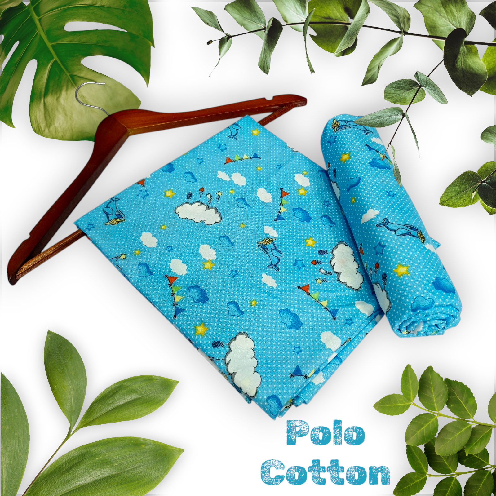 2-PC ALL OVER PRINTED POLO COTTON (SUMMER)