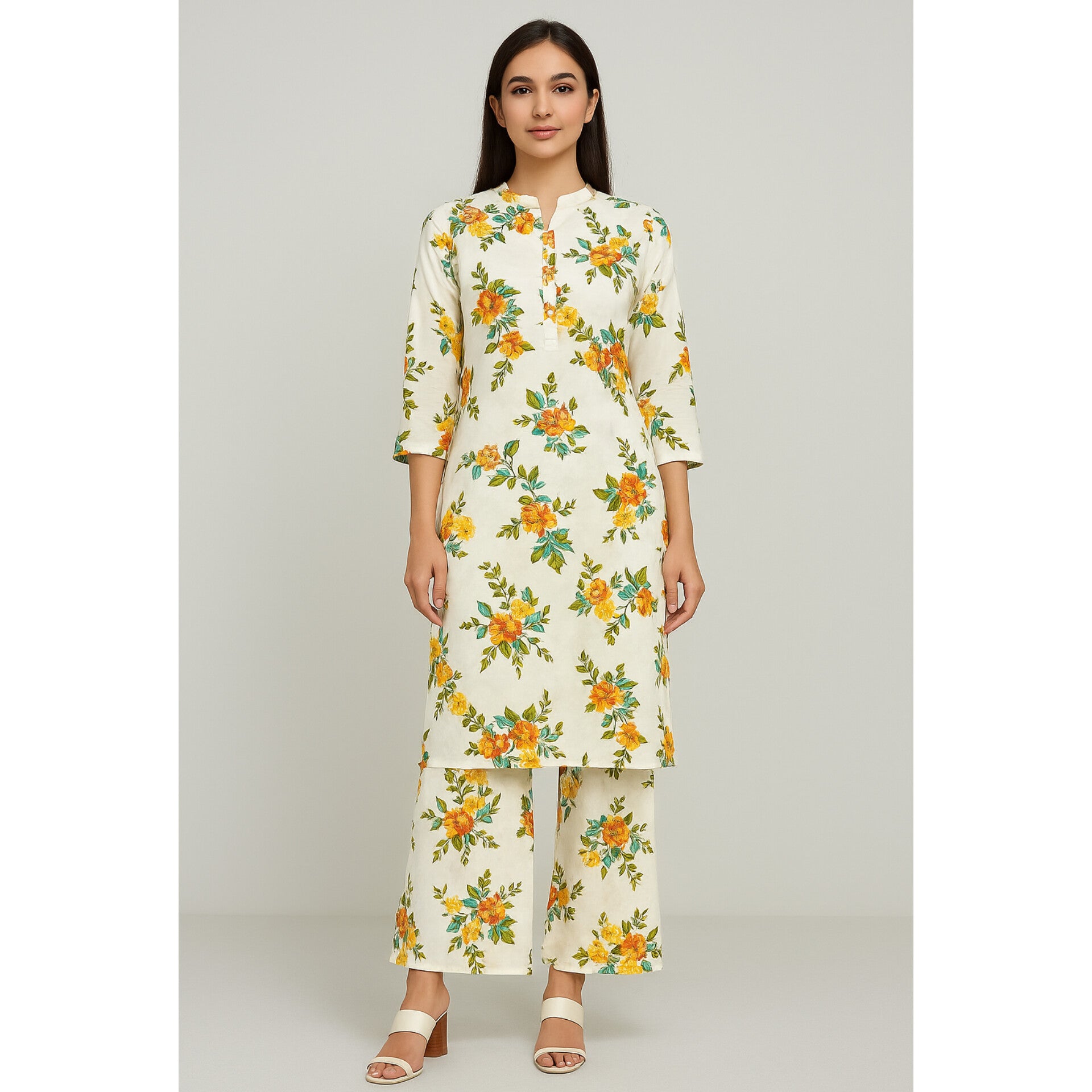 2-PC ALL OVER PRINTED POLO COTTON (SUMMER)