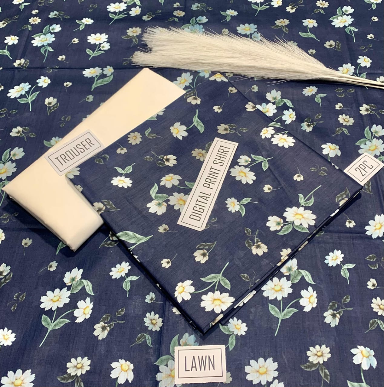 IB Bonanza Lawn | 2Pcs Digital Printed Summer Lawn Collection