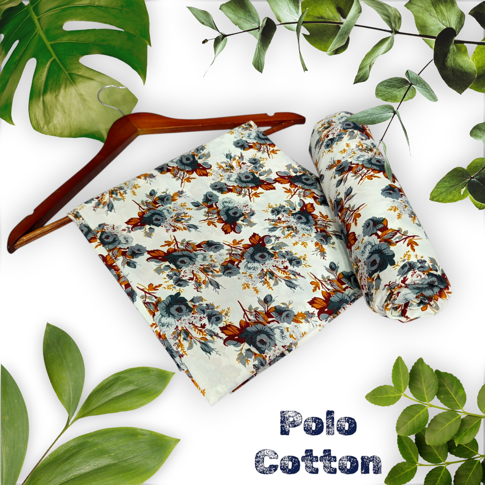 2-PC ALL OVER PRINTED POLO COTTON (SUMMER)