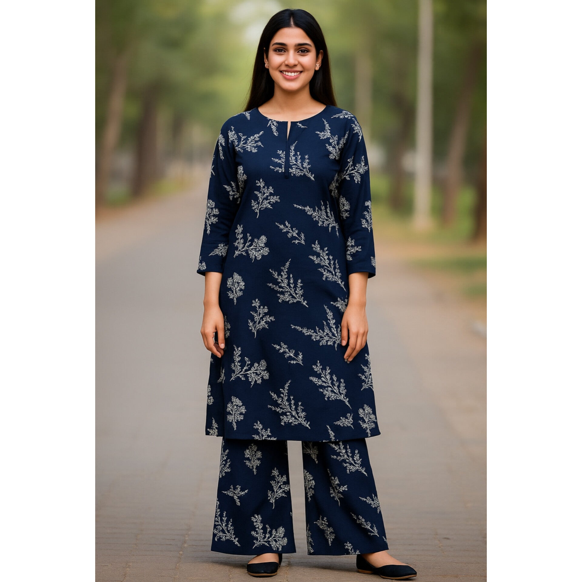 2-PC ALL OVER PRINTED POLO COTTON (SUMMER)