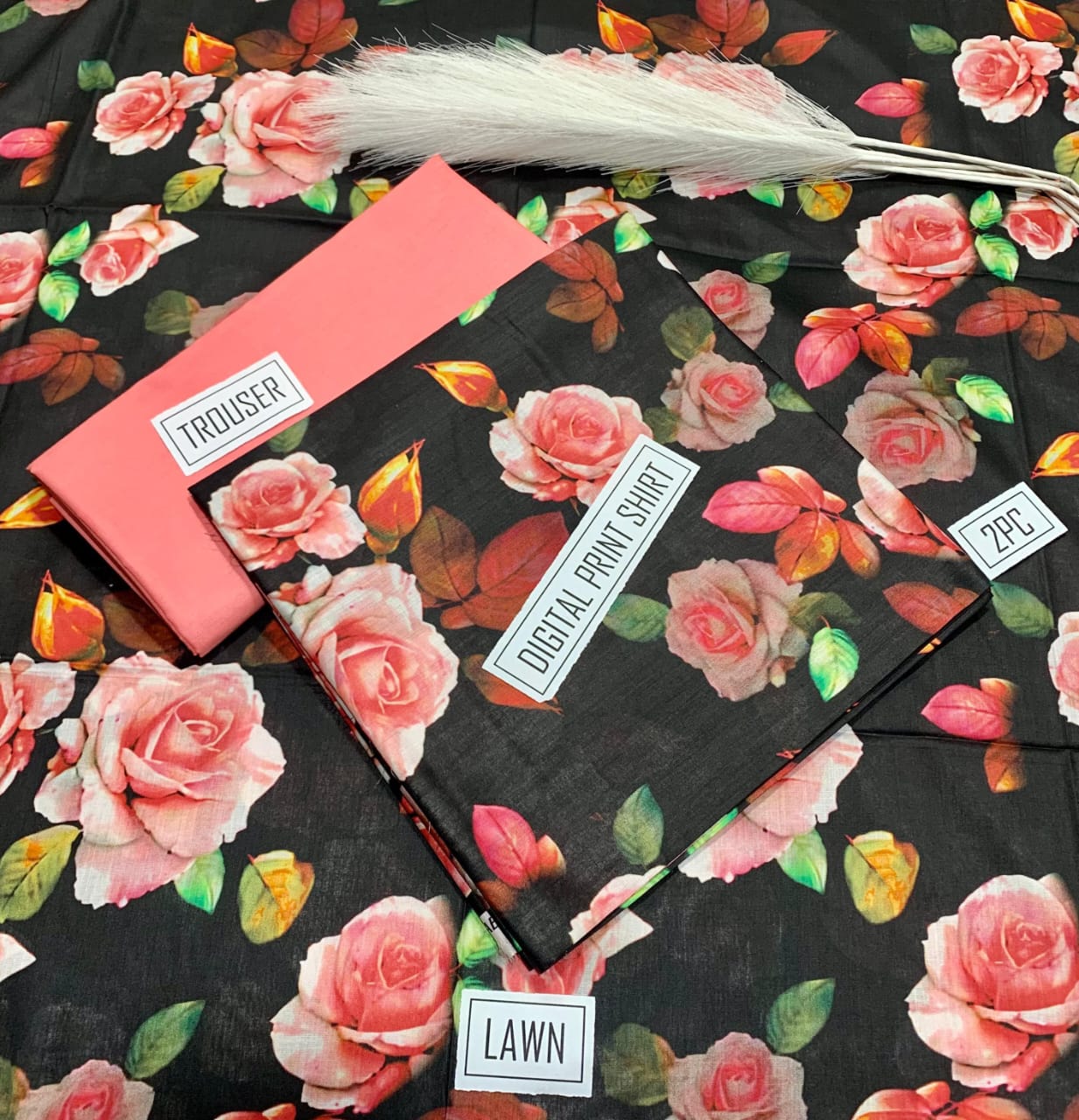IB Bonanza Lawn | 2Pcs Digital Printed Summer Lawn Collection