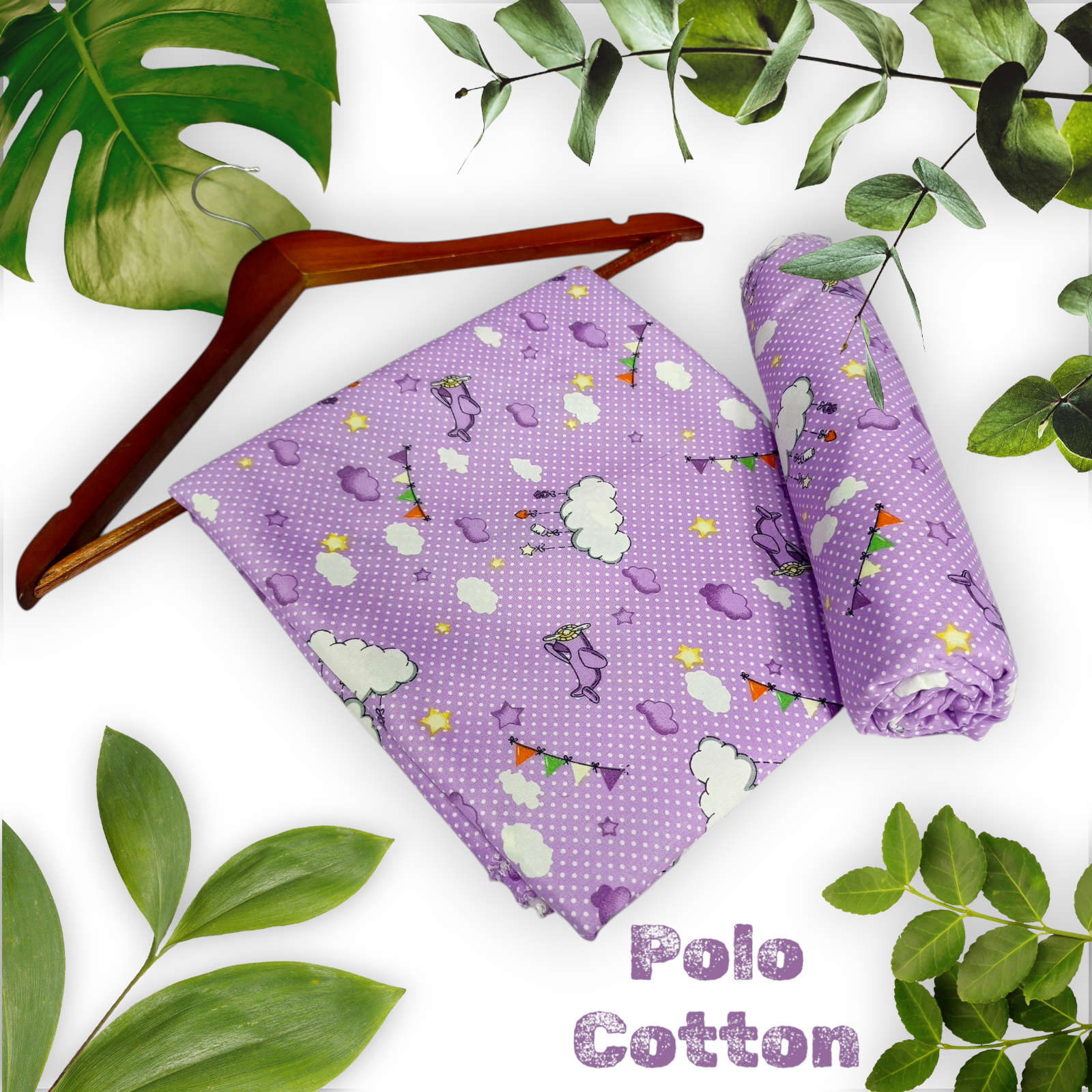 2-PC ALL OVER PRINTED POLO COTTON (SUMMER)