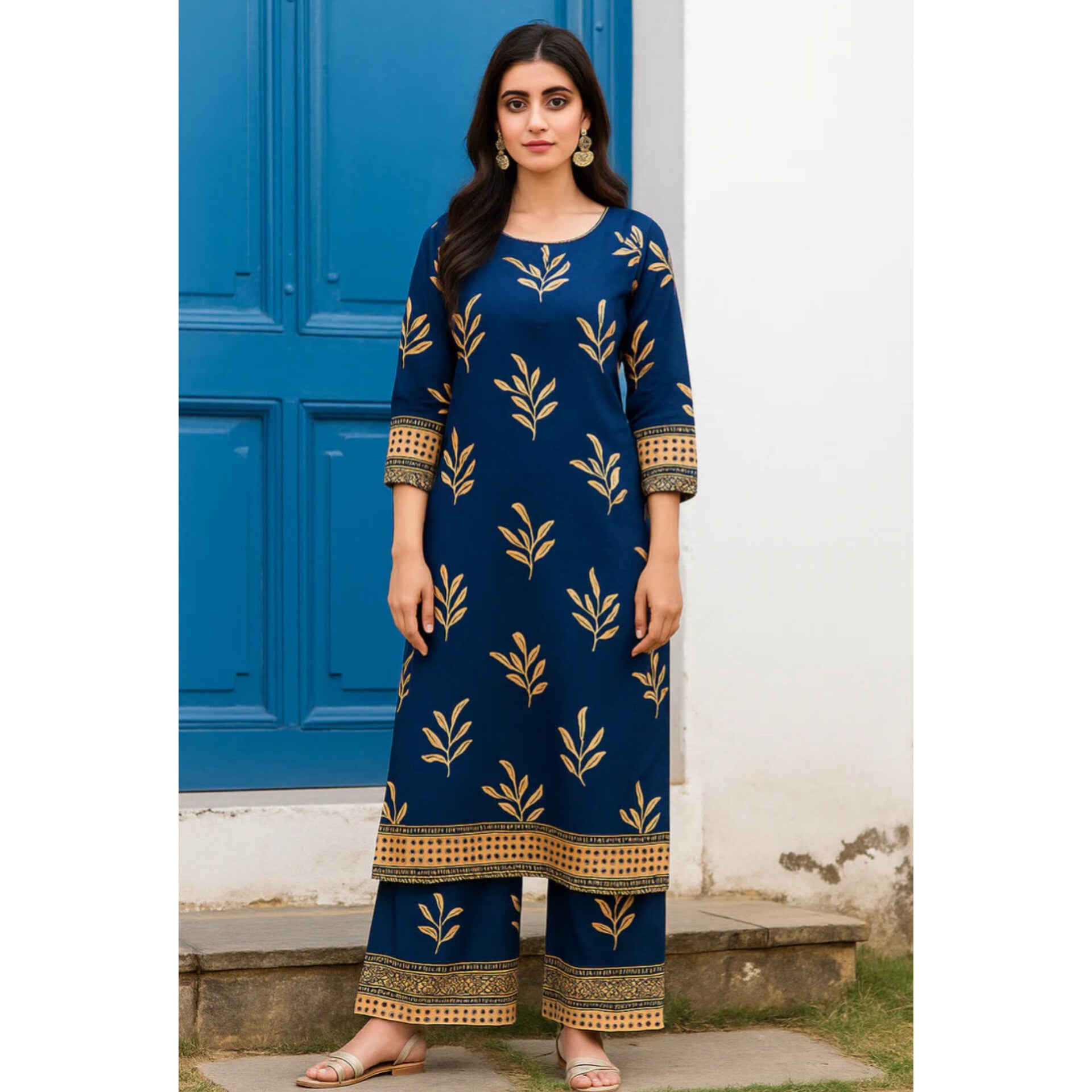 2-PC ALL OVER PRINTED POLO COTTON (SUMMER)