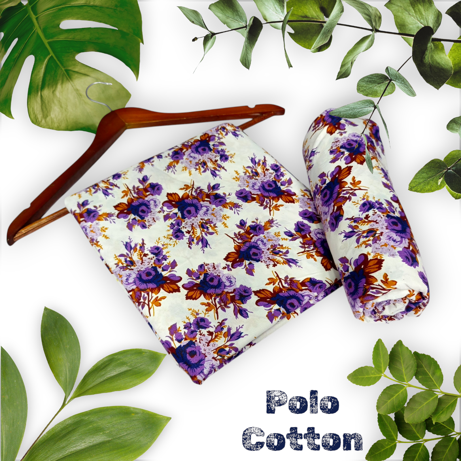 2-PC ALL OVER PRINTED POLO COTTON (SUMMER)