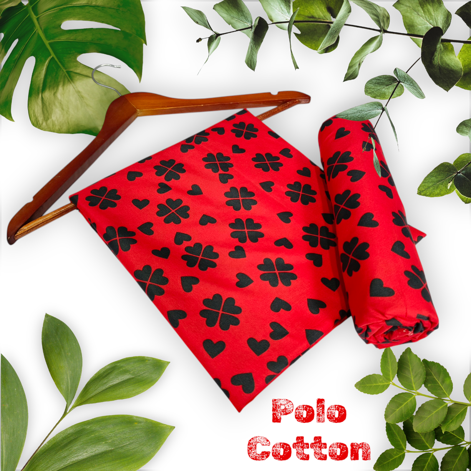 2-PC ALL OVER PRINTED POLO COTTON (SUMMER)