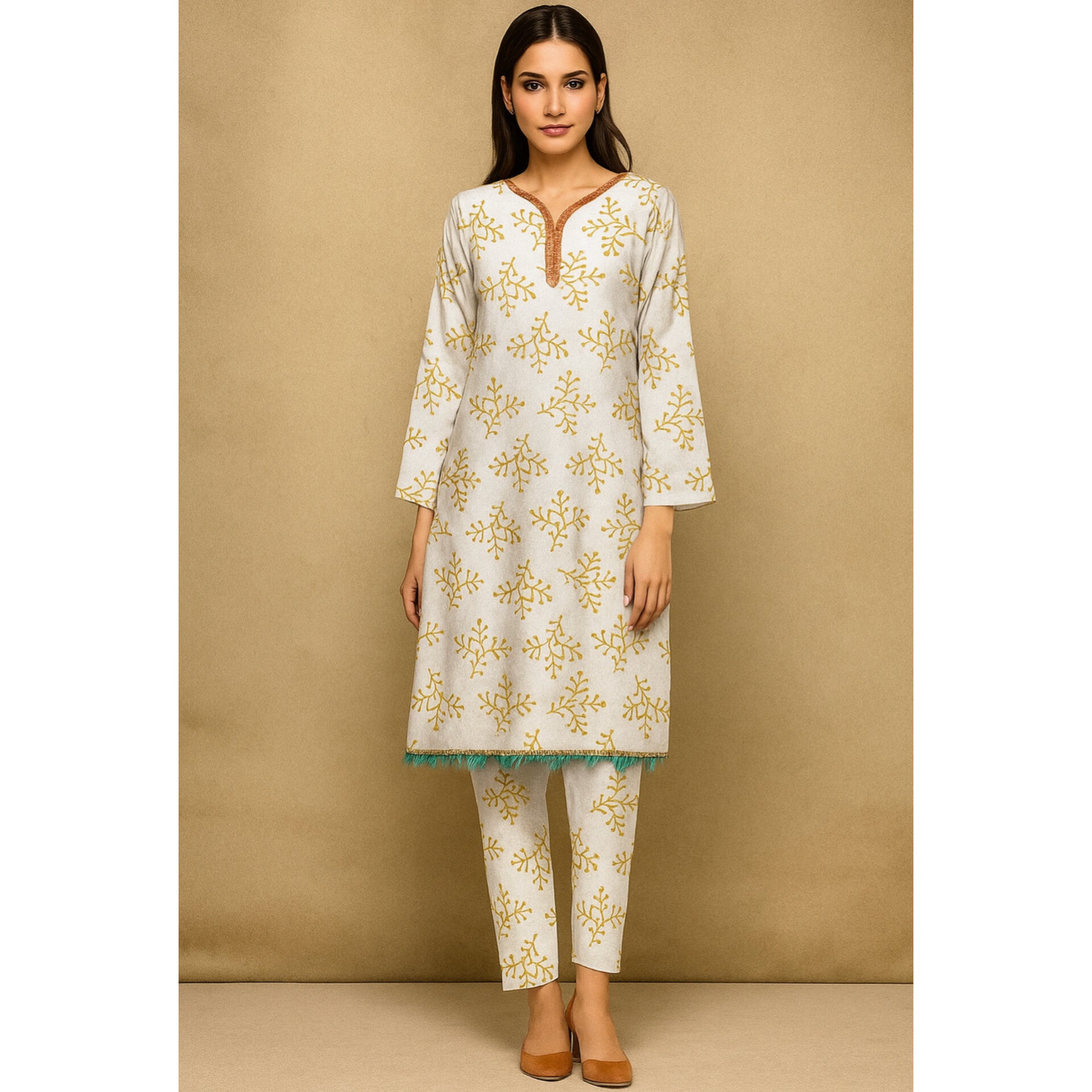 2-PC ALL OVER PRINTED POLO COTTON (SUMMER)