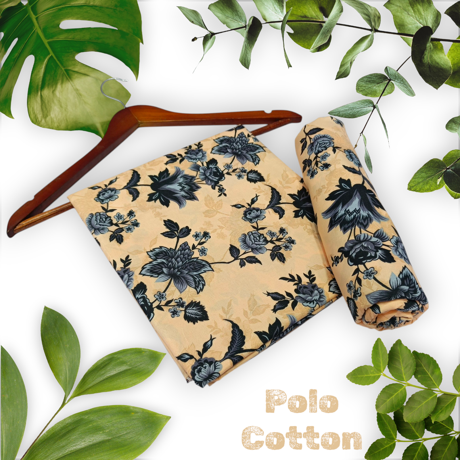 2-PC ALL OVER PRINTED POLO COTTON (SUMMER)