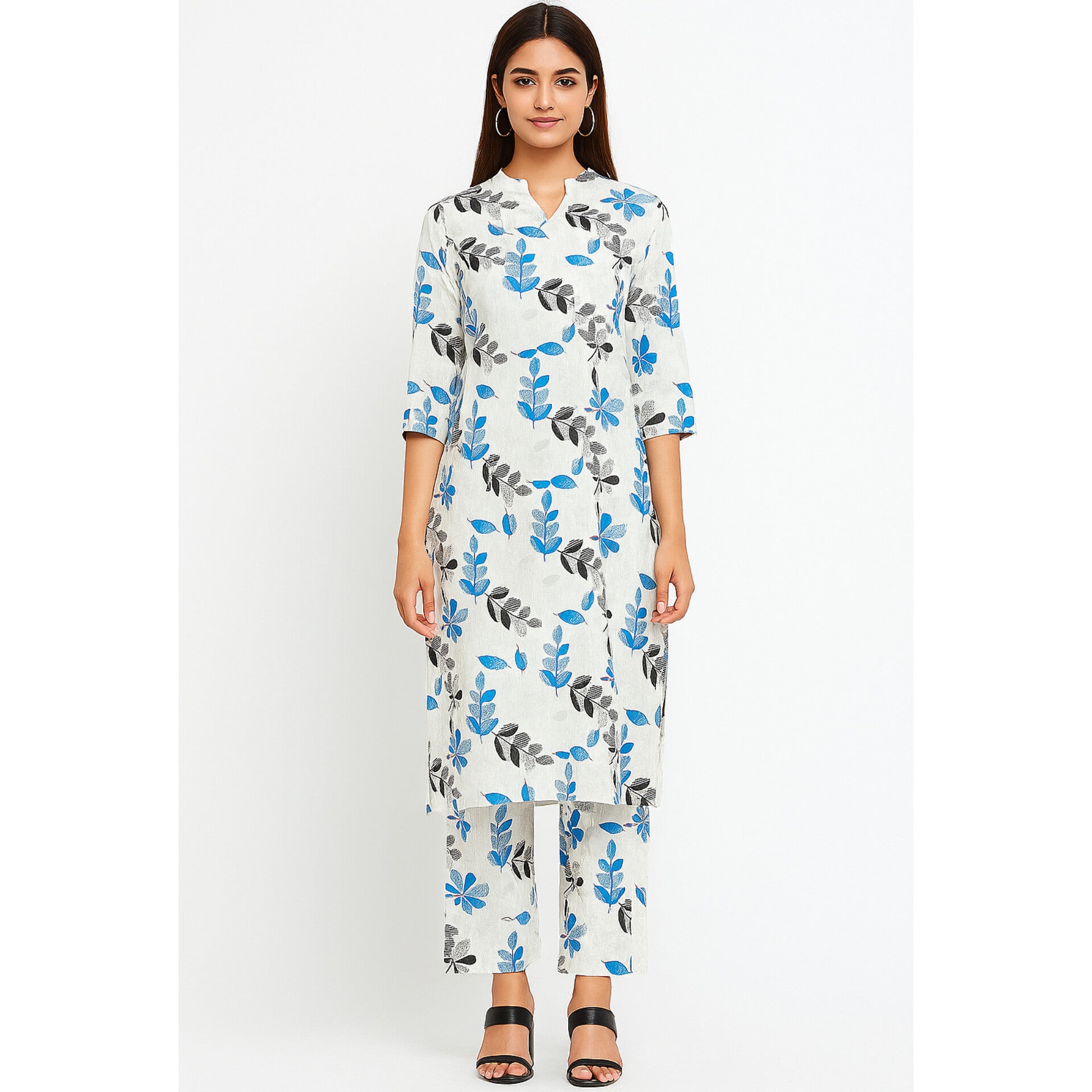 2-PC ALL OVER PRINTED POLO COTTON (SUMMER)