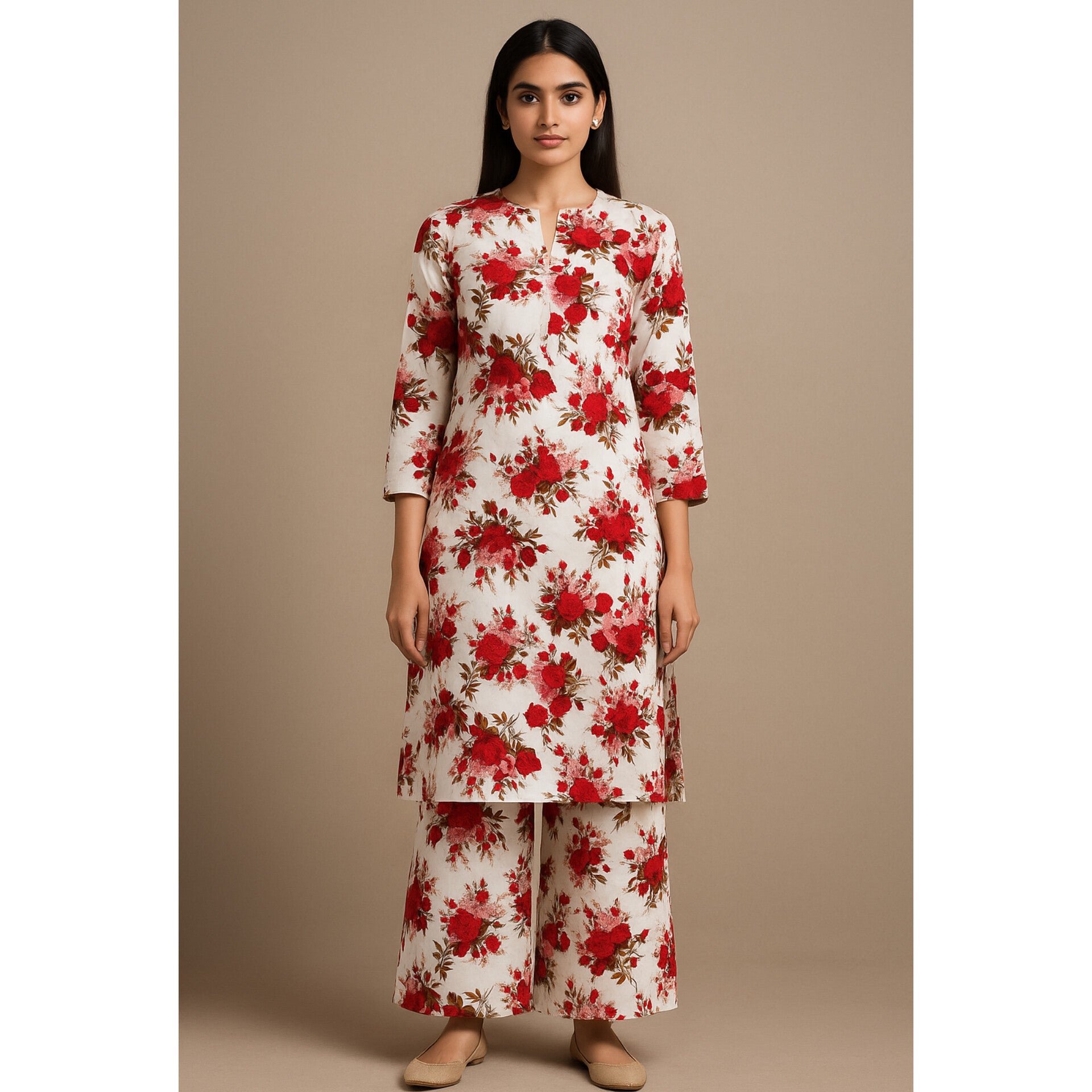 2-PC ALL OVER PRINTED POLO COTTON (SUMMER)