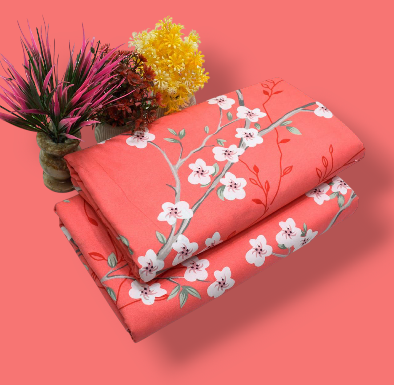 2-PC ALL OVER PRINTED POLO COTTON (SUMMER)
