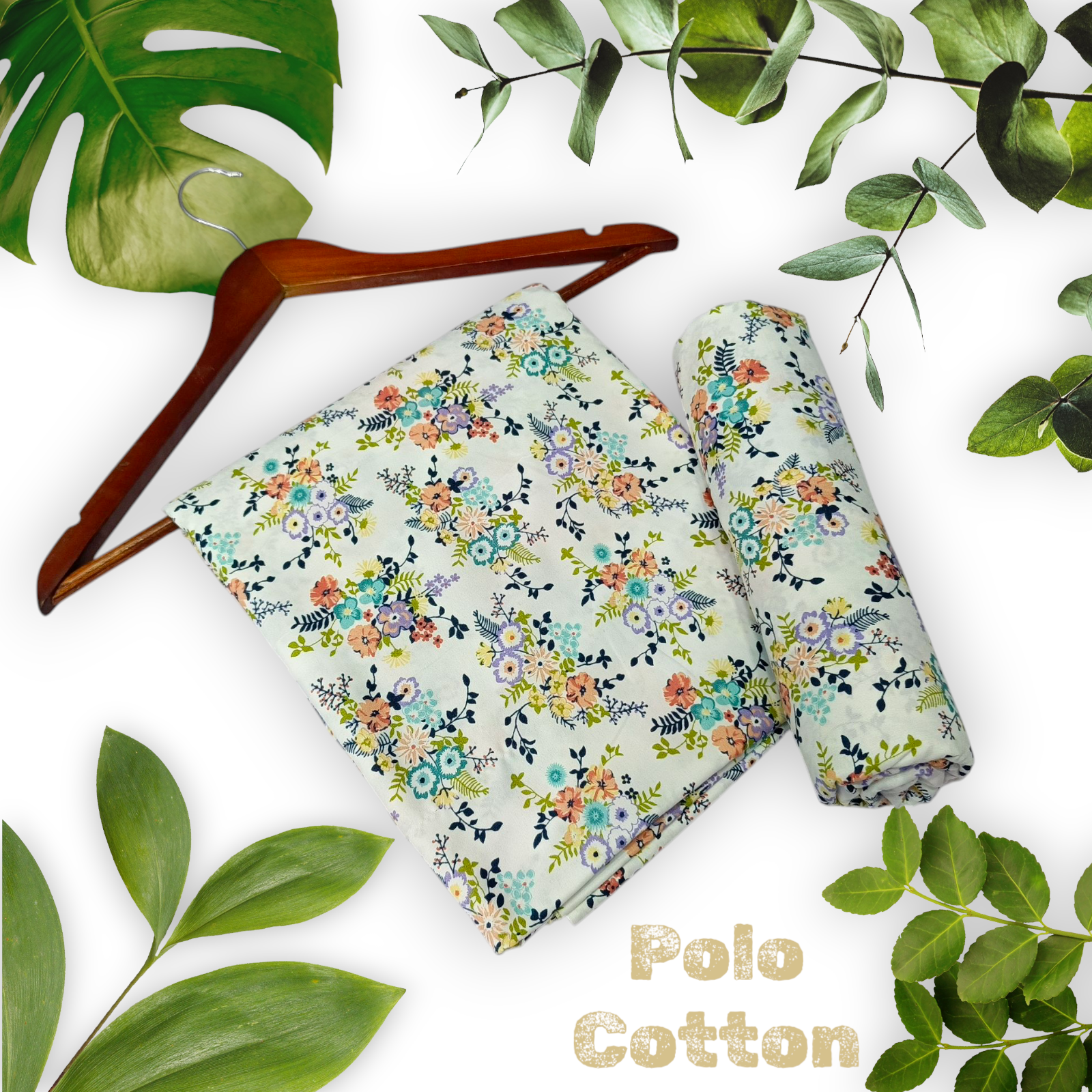 2-PC ALL OVER PRINTED POLO COTTON (SUMMER)