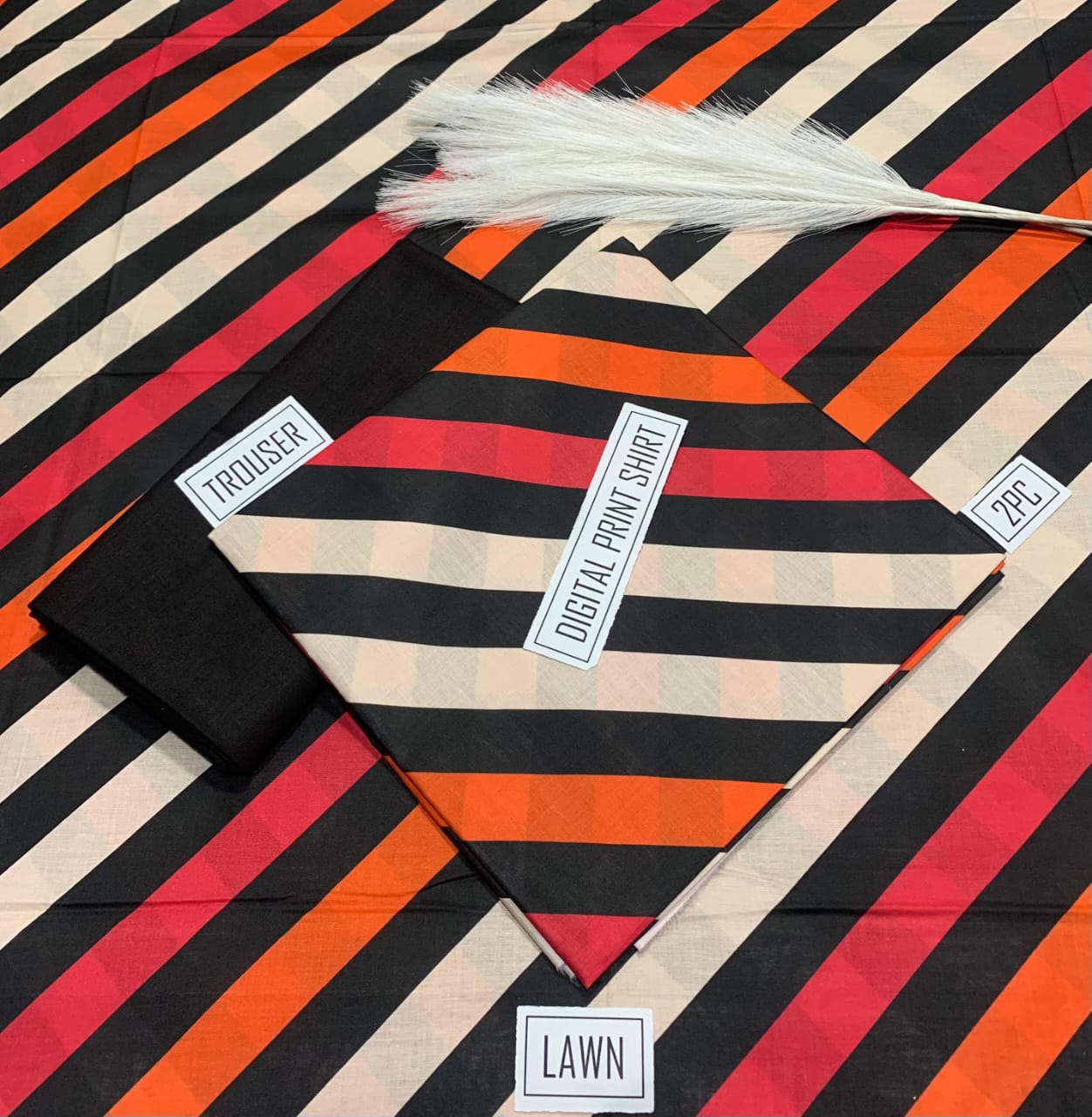 IB Bonanza Lawn | 2Pcs Digital Printed Summer Lawn Collection