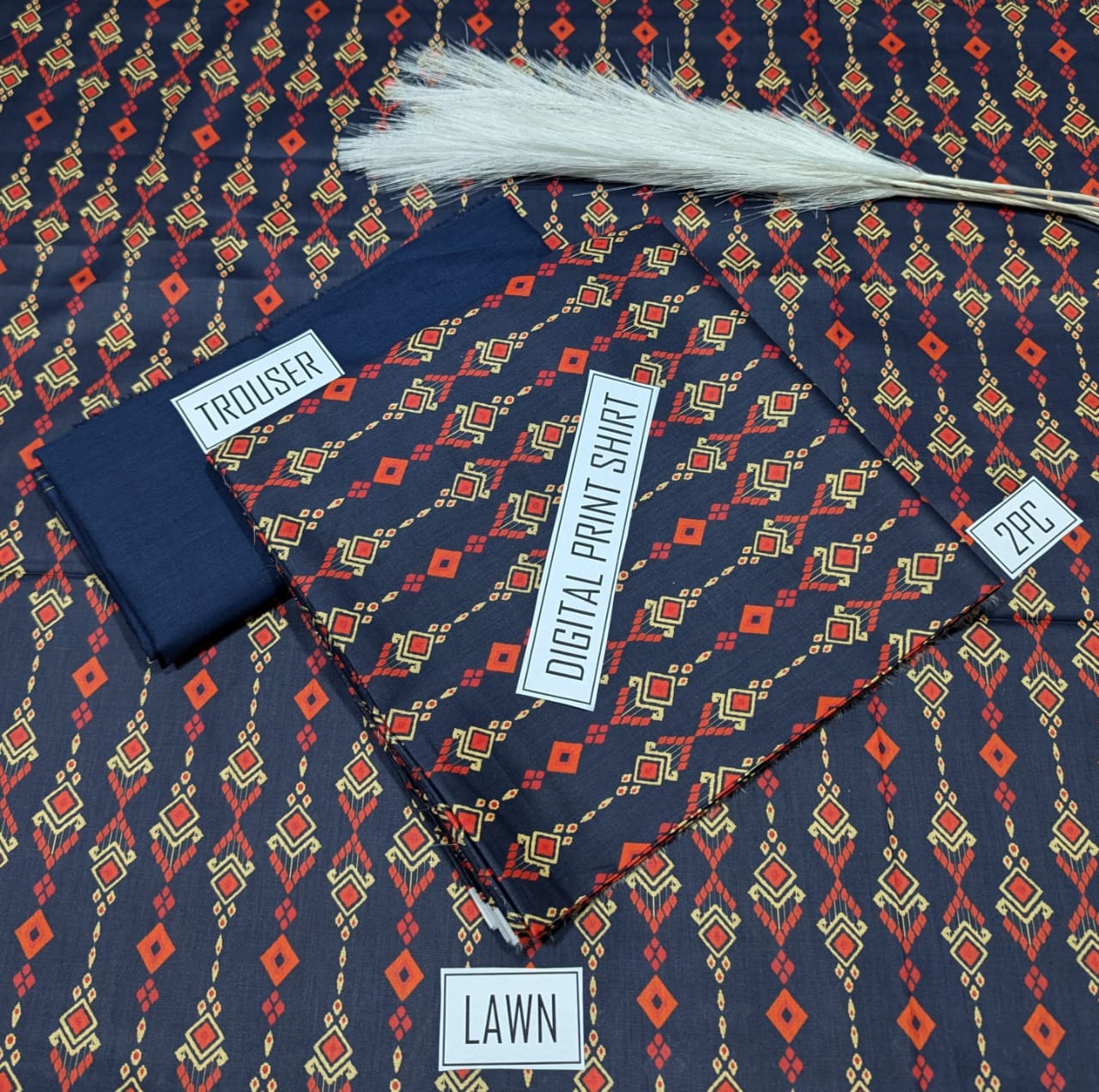 IB Bonanza Lawn | 2Pcs Digital Printed Summer Lawn Collection