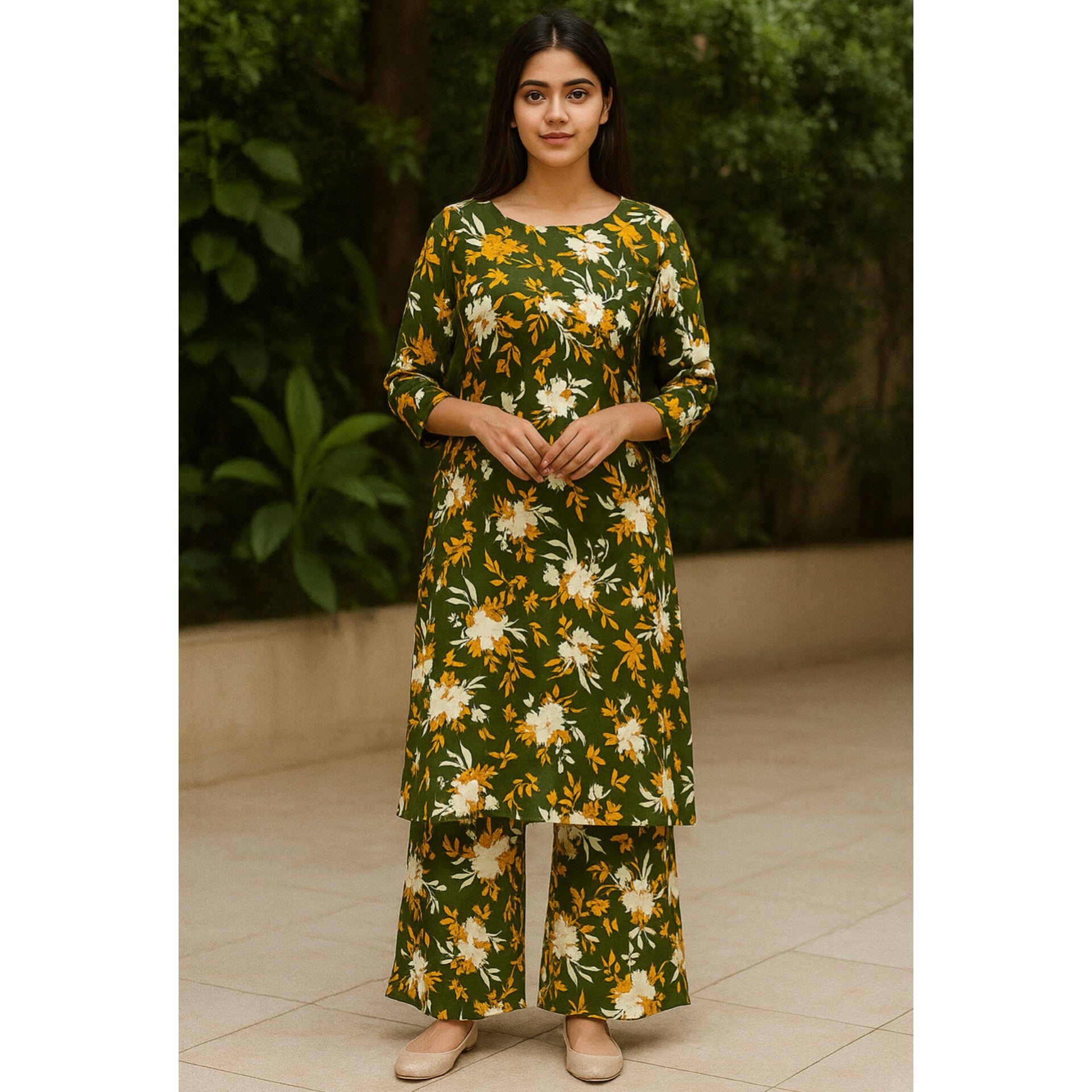 2-PC ALL OVER PRINTED POLO COTTON (SUMMER)