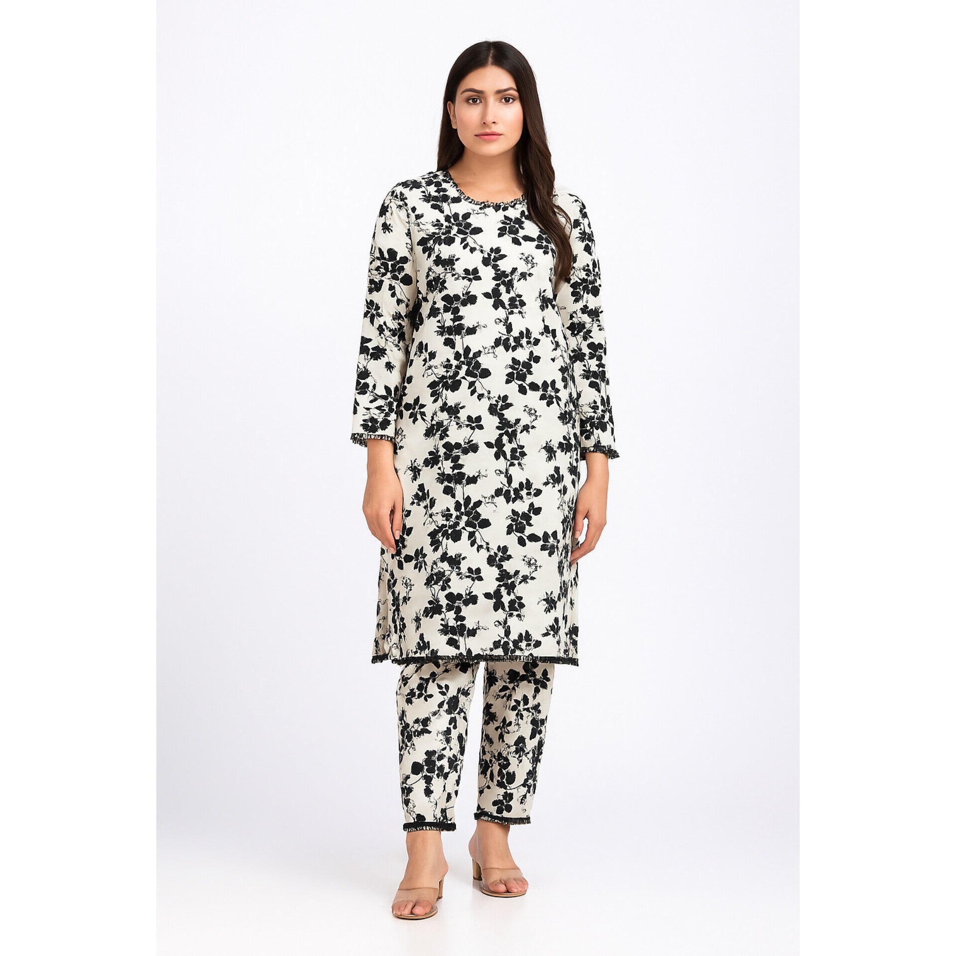 2-PC ALL OVER PRINTED POLO COTTON (SUMMER)