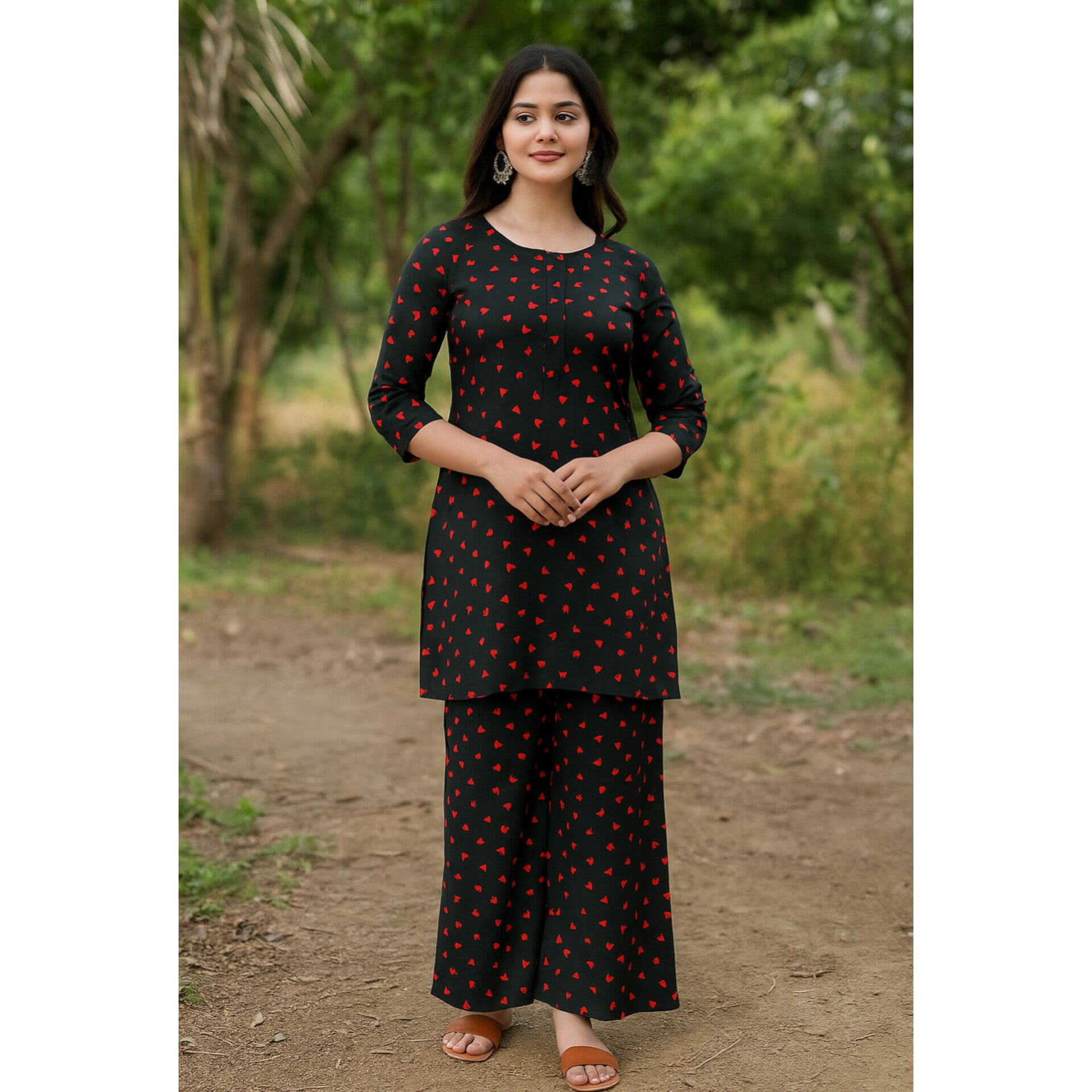 2-PC ALL OVER PRINTED POLO COTTON (SUMMER)