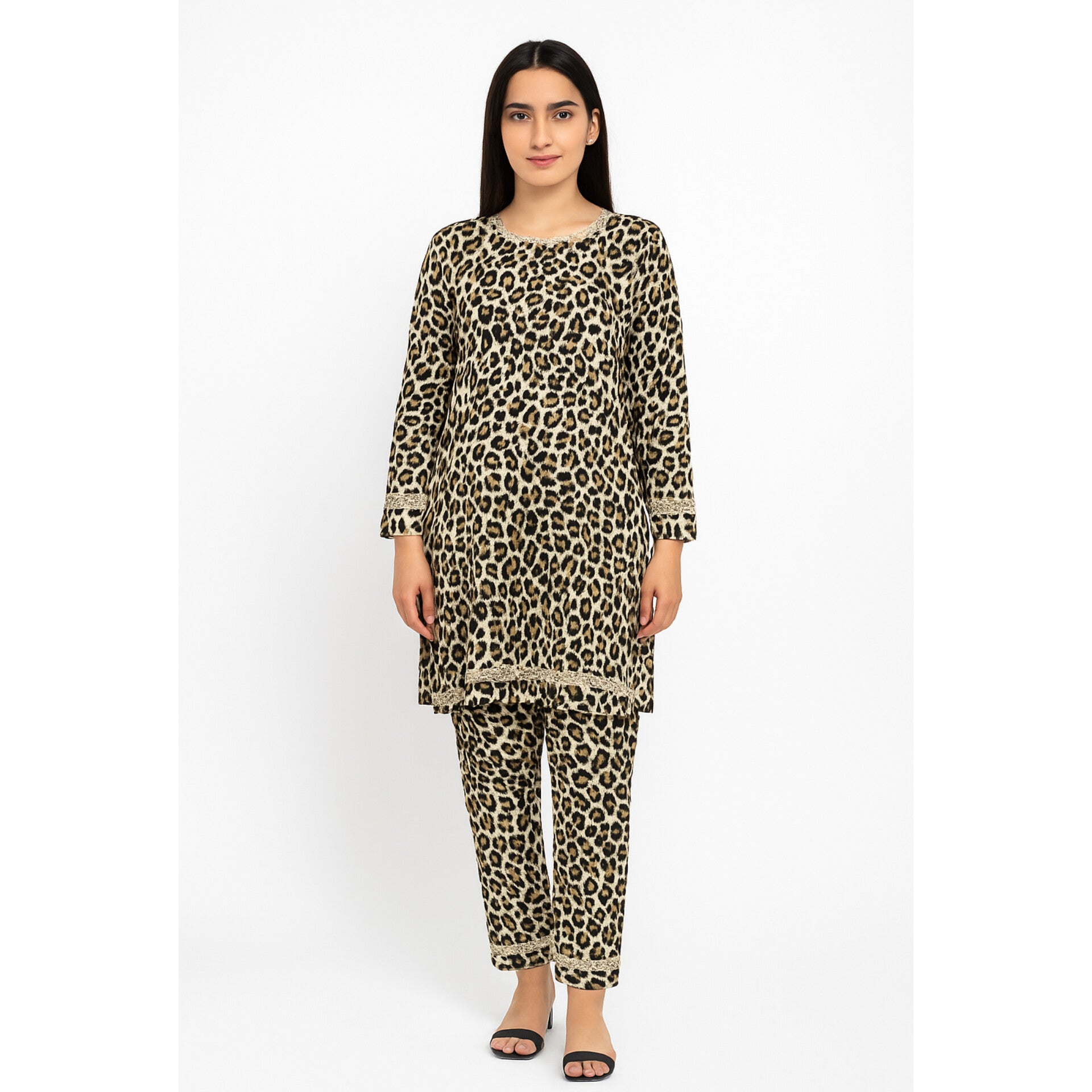 2-PC ALL OVER PRINTED POLO COTTON (SUMMER)