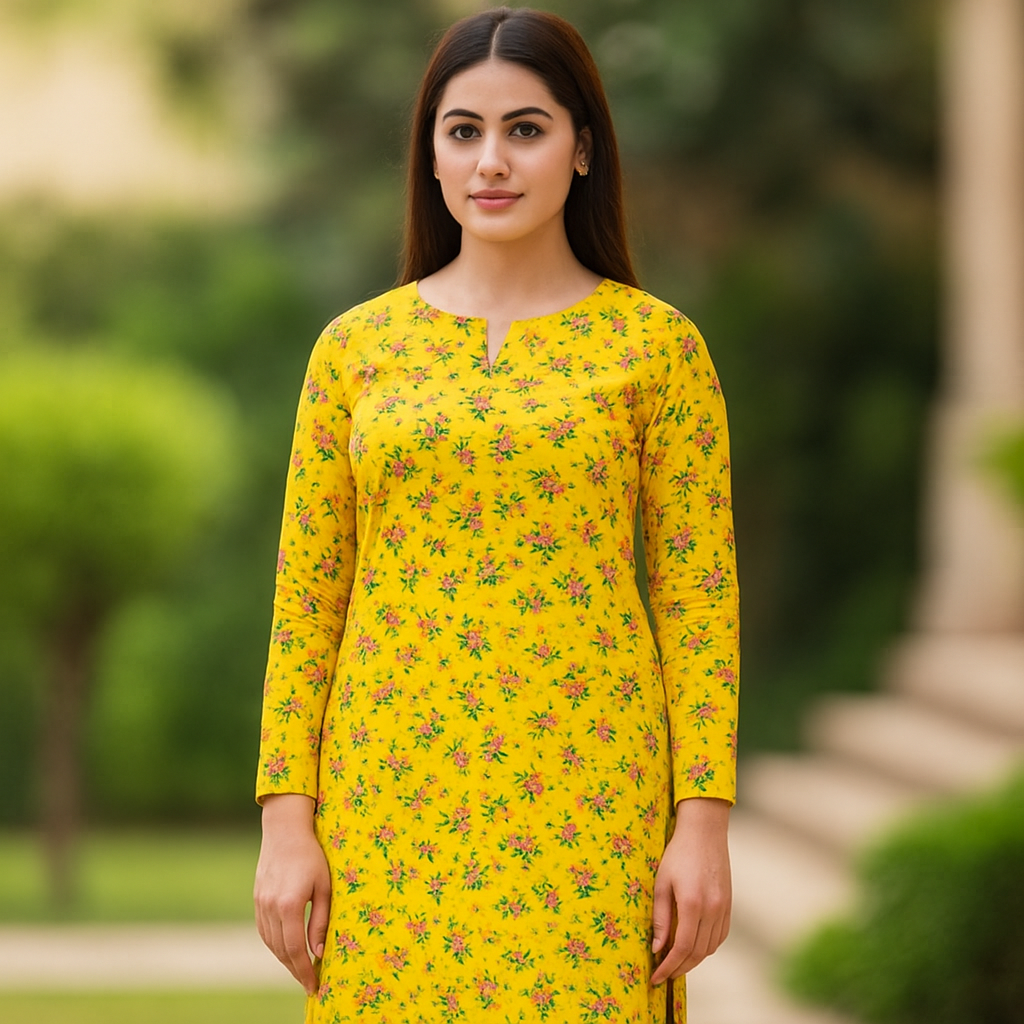 2-PC ALL OVER PRINTED POLO COTTON (SUMMER)